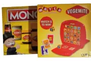 Monopoly Vegemite Aust 100th B'day Celebration Edition + Cube Game. New & Sealed