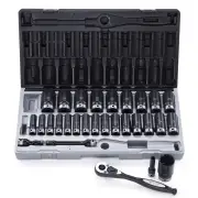 Dual Action 15242901 - Socket Set Thinwall 1/2" Drive 12-Point 29 Piece Metric Deep
