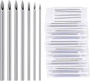 BEZANU Piercing Needles, 28 PCS Stainless Steels Professional Piercing Needles for Body, Ear, Nose, Lip, Navel (7 Size)