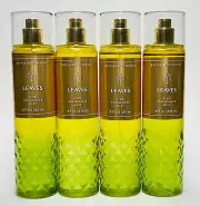 4 Bath & Body Works LEAVES Fine Fragrance Mist Spray
