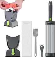 Meat Slicer Machine for Home | Fresh Raw Meat Cleavers Kitchen Cutter Set | Manual Meat Cutter, Thickness Adjustable Stainless Steel Cleaver for Home Cooking BBQ Hot Pot