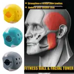 FOOD-GRADE SILICA GEL JAWLINE EXERCISE BALL FACIAL MUSCLE