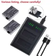 Battery or charger for Canon LP-E8 LPE8 EOS 550D 600D 700D Rebel T2i T3i T4i T5i