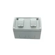 Nouve Weatherproof Double Power Point | GPO210
