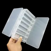New Double Side Fishing Lure Box 14 Compartments Tackle Box Hook Storage US