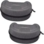 [COOLHIYA] Waterproof Motorcycle Goggles Case Soft Lining Storage for Ski Snowmobile Goggles