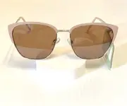 New, Women Metal Sunglasses, Panama Jack Tan 100% UVA-UVB Lens Protection