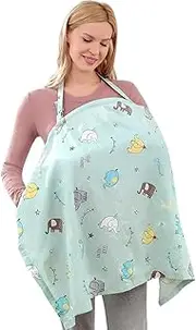 Hogvinnatil Nursing Cover, Privacy Care Covers, Breathable Care Cover, Apron from Cut-Out of the Ore Cutout, Nursing Aid, Child Safety Car Canopy for Pump Mum