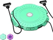 Massage Waist Twisting Board with Pull Rope, 2025 New Waist Twisting Fitness Tool, Exercise Twist Boards with 2 Tension Ropes for Male and Female Core Training