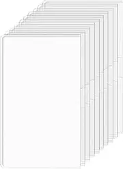 [Generic] Card Holder Protector Sleeves, Waterproof Social Security Card Protection, Multi-Functional Slim License Sleeve for Families, Friends, Everyday, Horizontal/Vertical Sizes