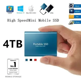 台灣現貨 超大容量電腦硬碟 2TB 1TB 外接硬碟 SSD移動固態硬盤 外接硬碟 行動硬碟 高速硬碟