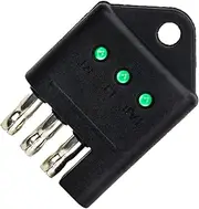 Trailer Plug Socket Tester Pin Trailer Tester Compact and Easy to Use for Caravan