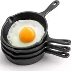 Multi-size Nonstick Frying Pan Cast Iron Saute Pot Omelette Skillet Oven
