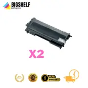 2 x Brother TN-251BK Black Toner Cartridge
