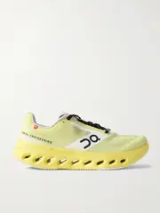 [ON] ON - Cloudsurfer Next Z5 Rubber-trimmed Mesh Sneakers - Bright yellow - US10 US 10 Yellow