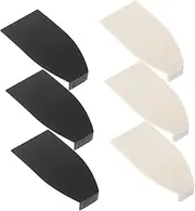 ERINGOGO 6 Pack Bass Bow Lining Tips Plastic Bass Bow Covers Bass Bow Supplies Bass Bow Parts Quick Fix for Worn or Damaged Bass Bows