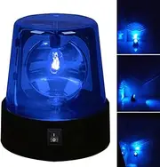 Tongdejing LED Strobe Light, Disco Party Rotating Lamp DJ Flashing Stage Lights Police Car Siren Strobe Light with Switch Control for DJ Show Bar