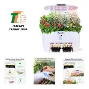 Hydroponic Growing System Kit 16 Pods, Smart Herb Garden with Sprout Mode Can...