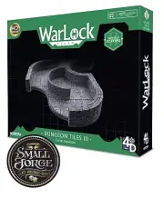 WarLock Tiles - Dungeon Tiles - CURVES EXPANSION. WZK16516. NEW