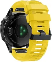 [KAVJU] 26mm Watch Strap For Garmin Fenix 5X Plus 6X Pro 3 3HR Soft Silicone Quick Release Smartwatch Wrist Band Bracelet Watchband Belt