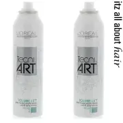 LOREAL TECNI ART VOLUME LIFT 250 ML x 2 Duo pack Aus Seller New Fresh stock