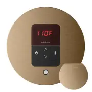 Mr. Steam MSITEMPORD-BB iTempo Round Control in Brushed Bronze