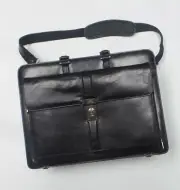Mancini Messenger Bag for Laptop and Tablets - Leather Bag With Shoulder Strap