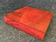 Jarrah woodturning bowl blank. Platter blank. Carving wood block. 245x245x50mm