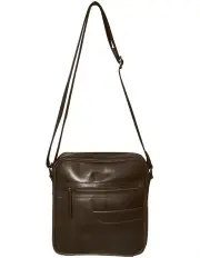 [Futura] Crossbody Bag Adjustable Shoulder Strap Travel Wallet in Brown