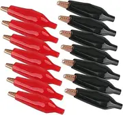30Pcs Insulated Alligator Clips Durable Electrical Test Clamps Clips for Automotive Accessories Voltage Testing Compact and Resistant