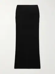 [ÉTERNE] ÉTERNE - Emma Cashmere Maxi Skirt - Black - M/L M/L Black