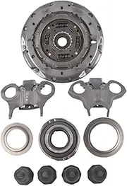 Vuzmode Transmission Dual Clutch, Fork Kit 6DCT250 DPS6 Replacement, for Ford, for Fiesta, 2011-2019, for Ford, for Focus, 2012-2017 Replace #CA6Z-7515-J CA6Z-7515-K Automotive Dual Clutch
