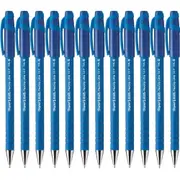 Papermate Flexgrip Ultra Ballpoint Pen Fine Blue Box 12