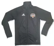 adidas MLS DYNAMO HOUSTON,MENS Training Jacket ,size SMALL, BLACK, new/tag