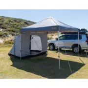 Wildtrak™ 3m Gazebo Side Tent, Waterproof, Mesh Windows, Pegs and Carry Bag -