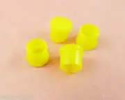 100x Plastic Covers Dustproof Yellow Dust Cap for SMA RP-SMA Female RF Connector