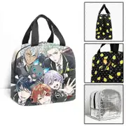 c522 Twisted-Wonderland Children Lunch Bags Kids School Insulated Lunch Bag Portable Cooler Tote Food tbd522