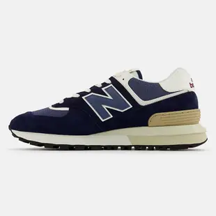 New Balance U574LGBB 男女 復古鞋 經典 休閒 D楦 NB 574 流行 百搭 穿搭 海軍藍