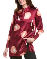 Marimekko Tiina Silk-Blend Blouse