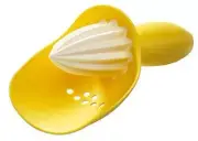 Joseph Joseph Catcher Citrus Reamer (Yellow)