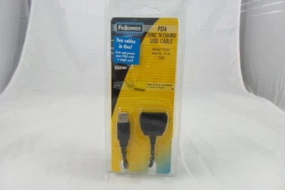 Fellowes PDA Sync and Charge USB Cable for Sony CLIE 610, 710, 760 (98384)