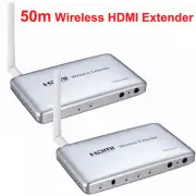 50m Wireless HDMI Extender 1080P Audio Video Transmitter and Receiver F PC To TV