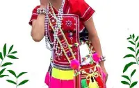 在飛比找Yahoo!奇摩拍賣優惠-原住民手工藝品※民俗風..原住民服飾.阿美族服飾.跳舞用片裙