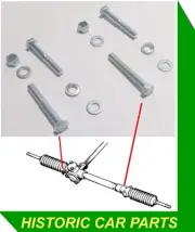 MGB Roadster & MGBGT 1962-80 - STEERING RACK FIXING NUTS & BOLTS