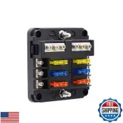 BlueFire 6 Way Blade Fuse Box Fuse Box Holder Standard Circuit Fuse Holder Bo