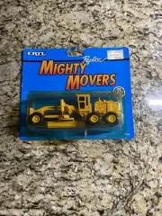Ertl Mighty Movers Caterpillar CAT Road Grader Construction Equipment Diecast
