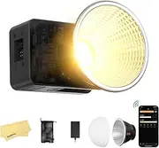 Zhiyun X60 60W Video Light, Bluetooth App Control, 2700-6500K CRI≥95 TLCI≥97 for Studio Video, YouTube, YouTube, Vlog
