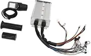 Vuzmode Electric Scooter Controller Panel Set 1500W Power 50A Current Limiting with Half Twist Throttle, for Electric Bikes 22.5mm Handlebars E-Scooter Brushless Controller