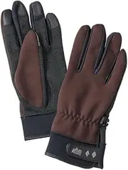 [PuroMonte] GI007U/BR Warm Fit Trekking Gloves, Brown, Size S