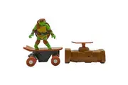 Teenage Mutant Ninja Turtles Toy, Raphael Half Pipe RC Skate Vehicle with Tricks, 2.4 GHz Remote Control TMNT Ninja Turtle Toy, Mutant Mayhem, Ages 5+